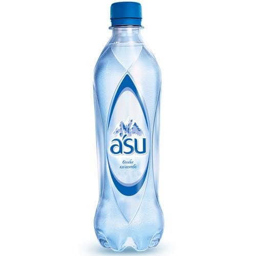 Вода ASU с газом 1 л